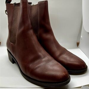 Cole Haan Brown Heeled Boots Timeless Design